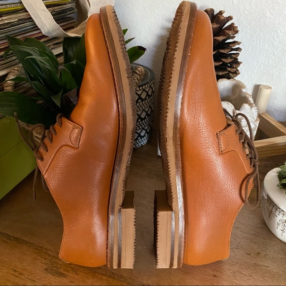 Nieman Marcus Gravati Leather Lace Up Shoes - Picture 8 of 10